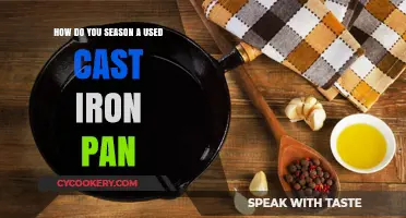 Revive Your Used Cast Iron Pan: A Simple Seasoning Guide