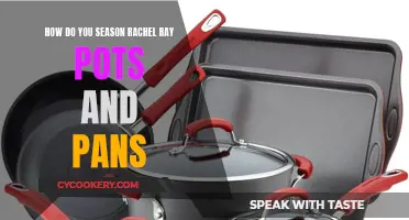 Rachel Ray's Pots and Pans: Seasoning Guide