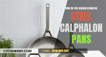 Seasoning Stainless Steel Calphalon Pans: A Quick Guide