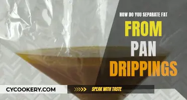 Separating Fat from Pan Drippings: The Ultimate Guide