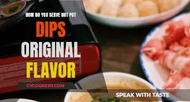 Hot Pot Dips Original Flavor: A Tasty Guide to Serving This Classic Dish