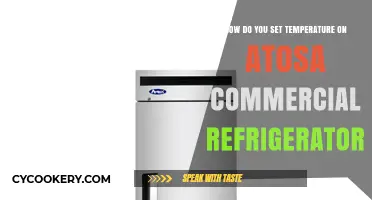 Mastering Temperature Control: A Guide to Atosa Commercial Refrigerator Settings