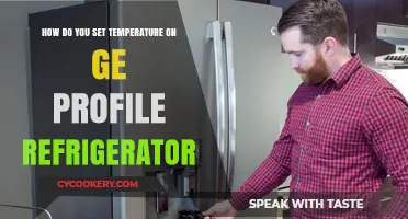 Easy Steps to Set Temperature on GE Profile Refrigerator