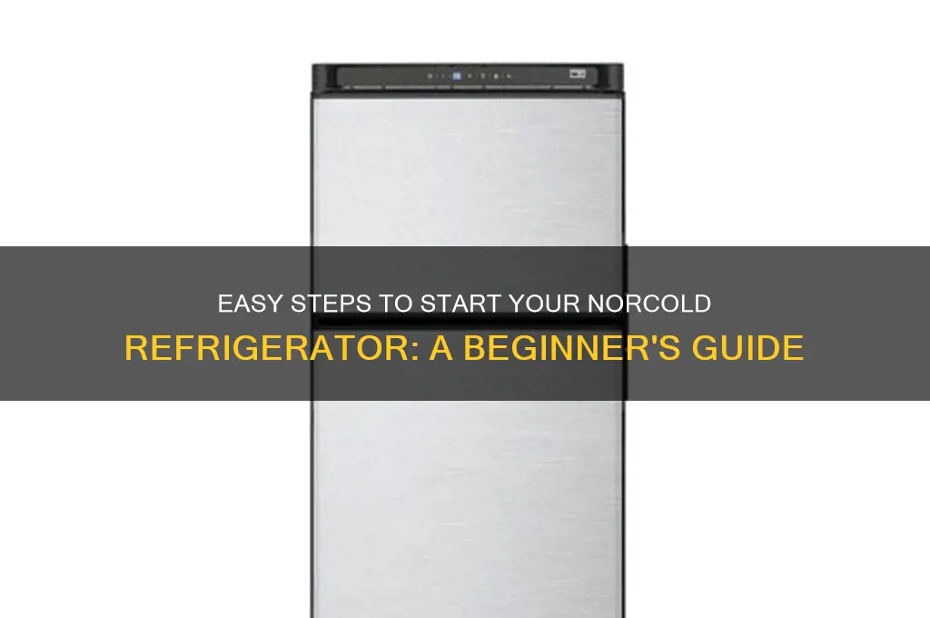 how do you start a norcold refrigerator