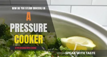 Steaming Broccoli in a Pressure Cooker: Quick and Easy!