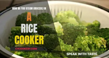 Steaming Broccoli: Using Your Rice Cooker to Perfection