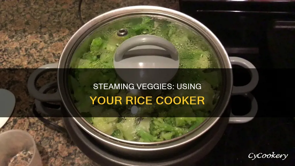 how do you steam frozen vegetables in a rice cooker