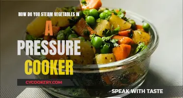 Steaming Veggies: Pressure Cooker Perfection in Minutes