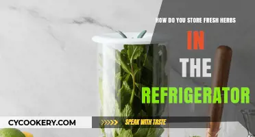 Fresh Herbs, Longer Life: Refrigerator Storage Tips for Flavorful Cooking
