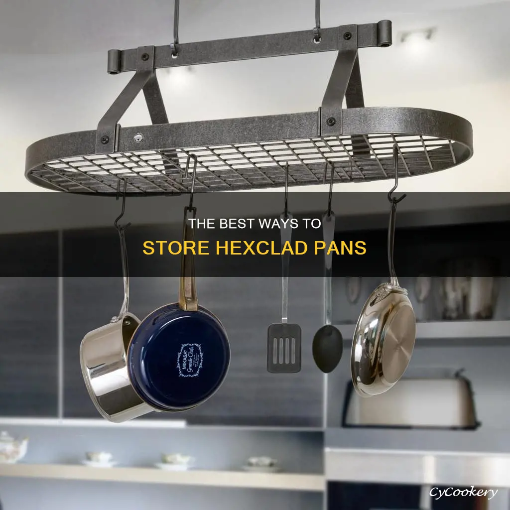 how do you store hexclad pans
