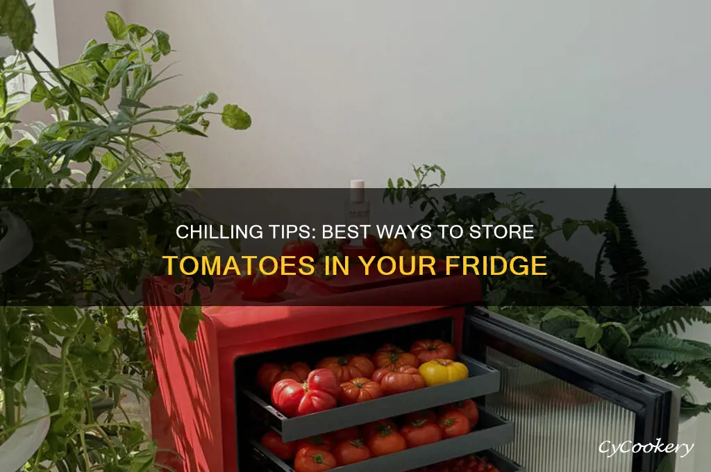 how do you store tomatoes in the refrigerator