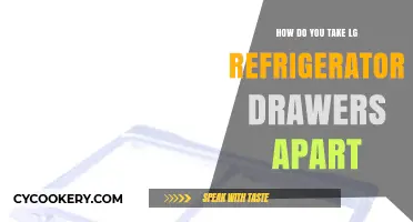Easy Steps to Disassemble LG Refrigerator Drawers for Cleaning or Repair