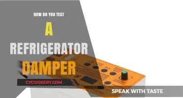 Testing Your Refrigerator Damper: A Step-by-Step Guide to Ensure Efficiency
