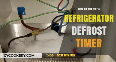 Testing Your Refrigerator Defrost Timer: A Step-by-Step Troubleshooting Guide
