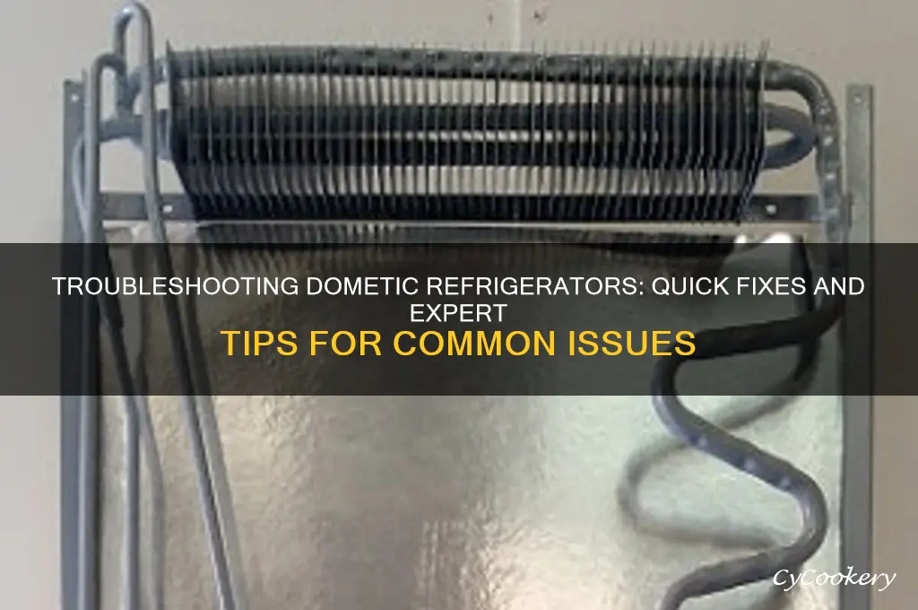 how do you troubleshoot a dometic refrigerator
