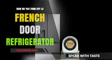 How to Turn Off Your LG French Door Refrigerator Easily