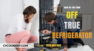 How to Safely Turn Off Your True Refrigerator: A Step-by-Step Guide
