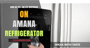 Unlocking Your Amana Fridge Dispenser: A Quick and Easy Guide
