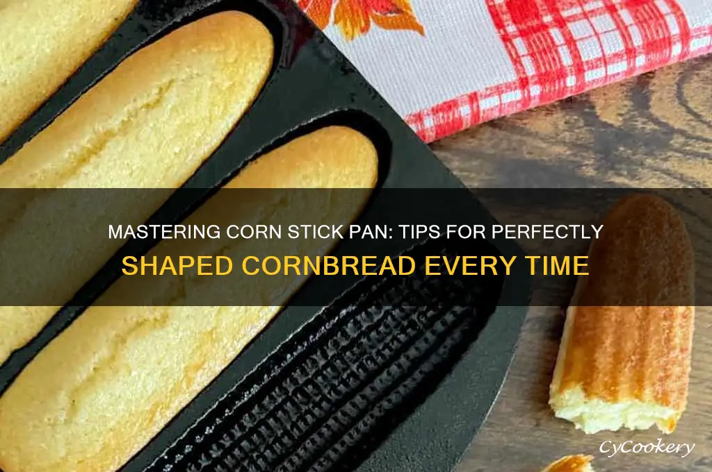 how do you use a corn stick pan