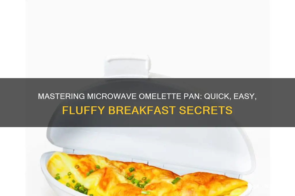 how do you use a microwave omelette pan