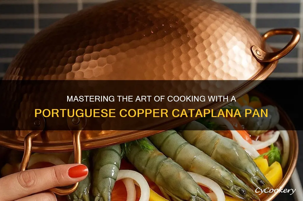 how do you use an portuguese copper cataplana pan
