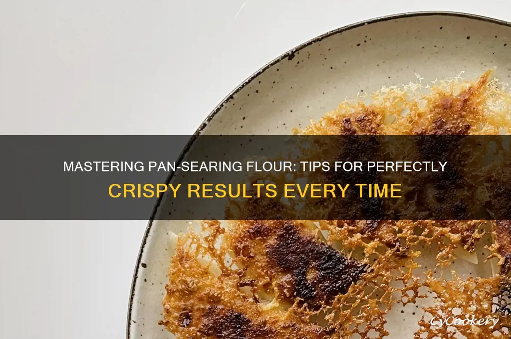 how do you use pan searing flour