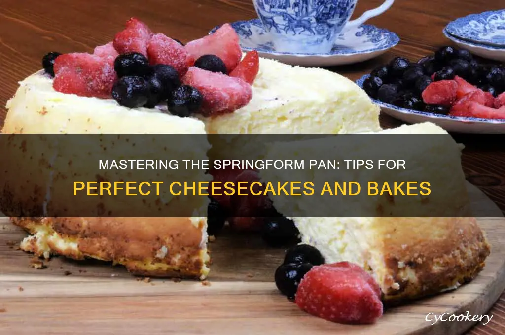 how do you use springform pan