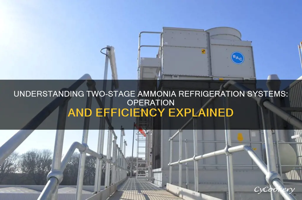 how does a 2 stage ammonia refrigeration system work