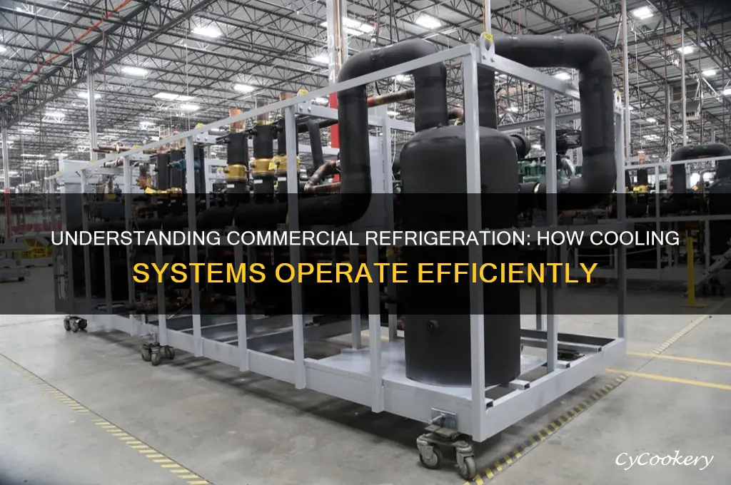 how does a commercial refrigeration system work