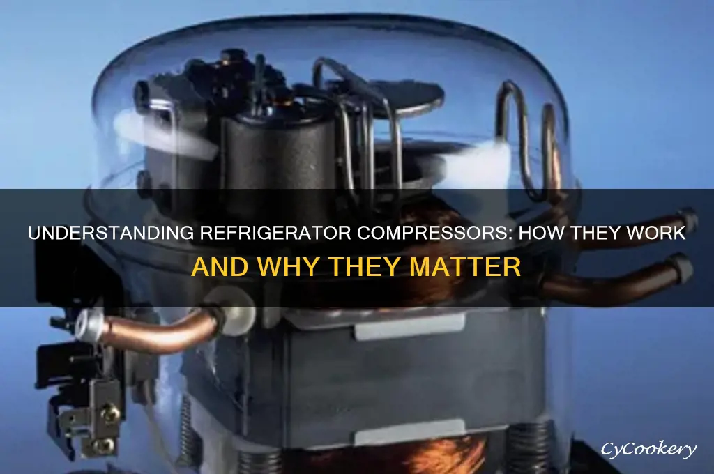 how does a compressor work in a refrigerator
