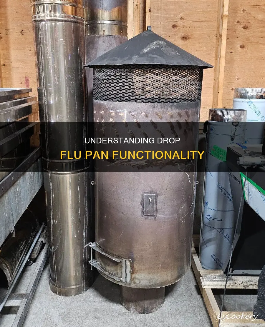 how does a drop flue pan work