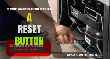 Resetting Your Kenmore Fridge: Locating the Hidden Reset Button