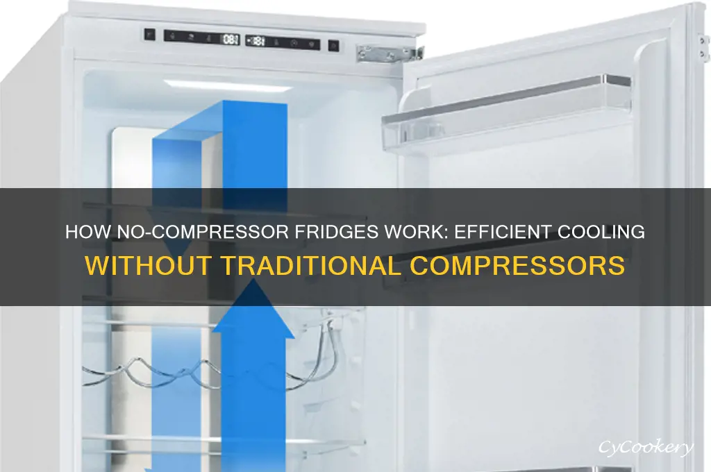 how does a no compressor refrigerator work