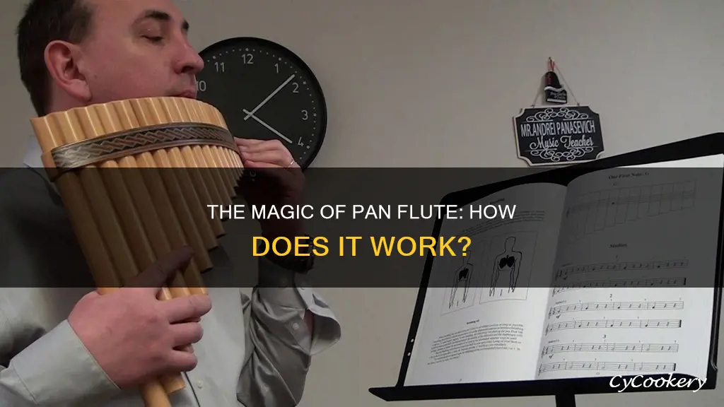 how does a pan flute work