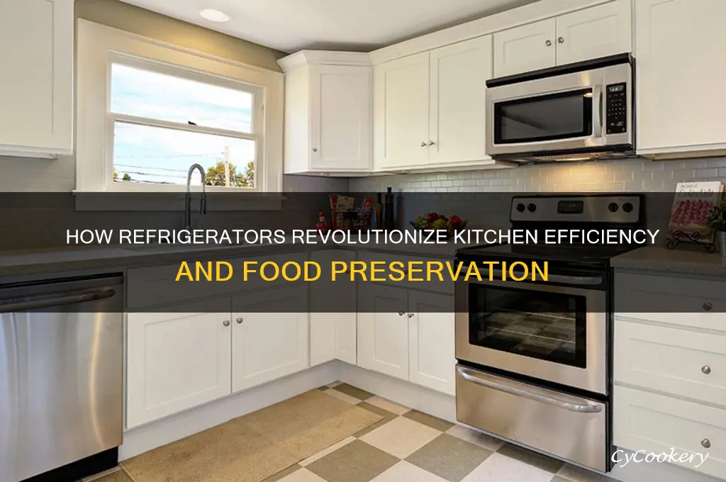 how does a refrigerator help in the kitchen