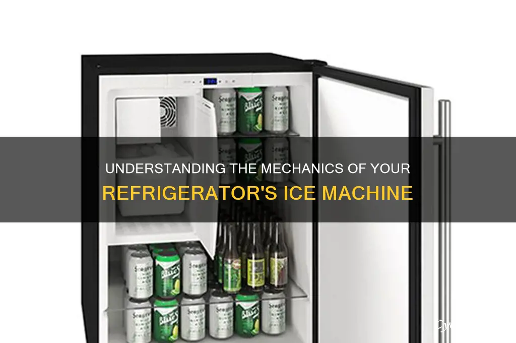 how does a refrigerator ice machine work