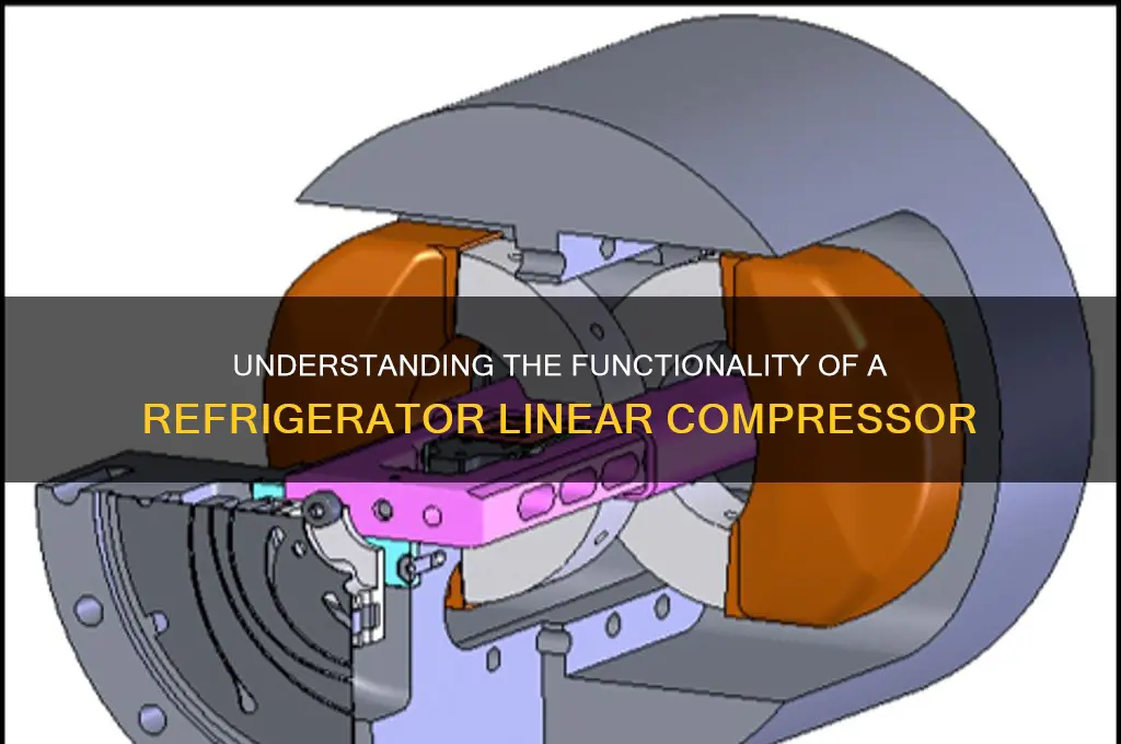 how does a refrigerator linear compressor work