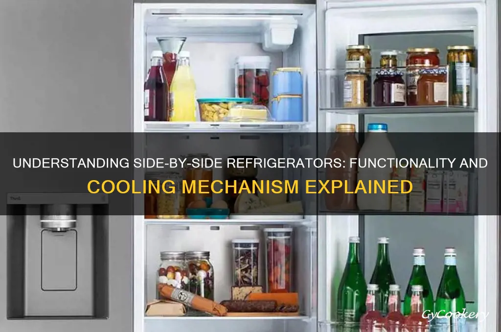 how does a side by side refrigerator work