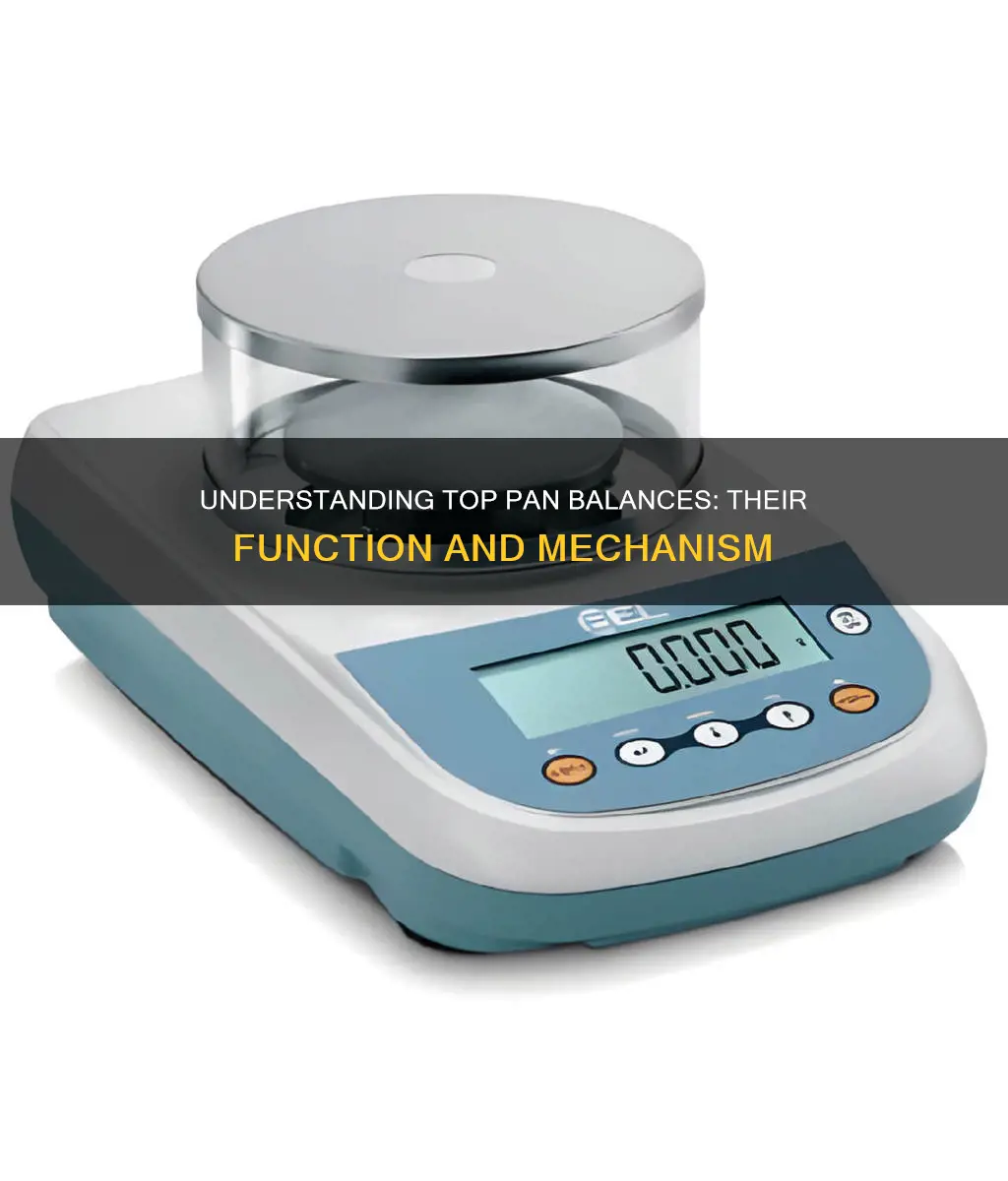 how does a top pan balance work