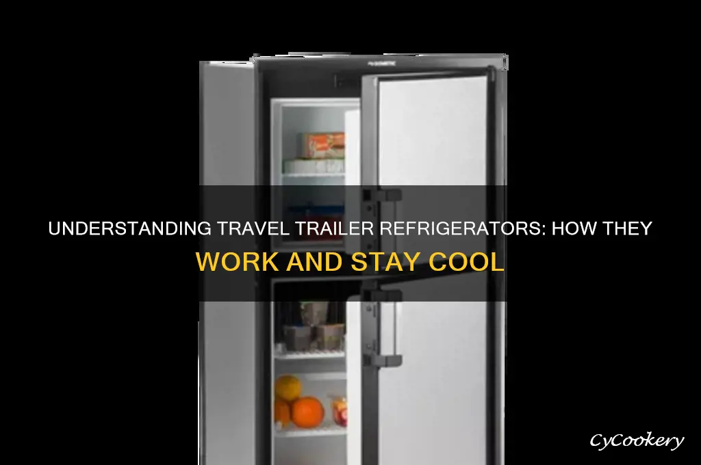 how does a travel trailer refrigerator work