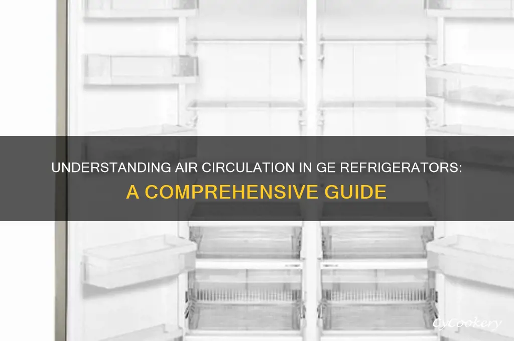 how does air circulate in a ge refrigerator