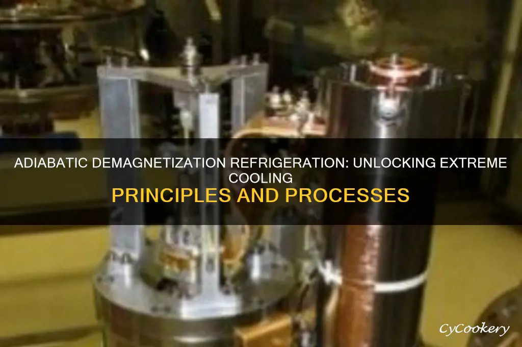 how does an adiabatic demagnitization refrigerator work