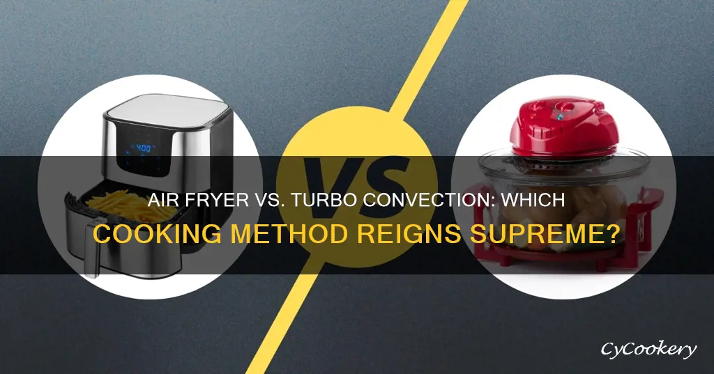 how does an air fryer compare with turbo convection cooking