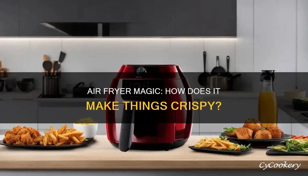 how does an air fryer make things crispy