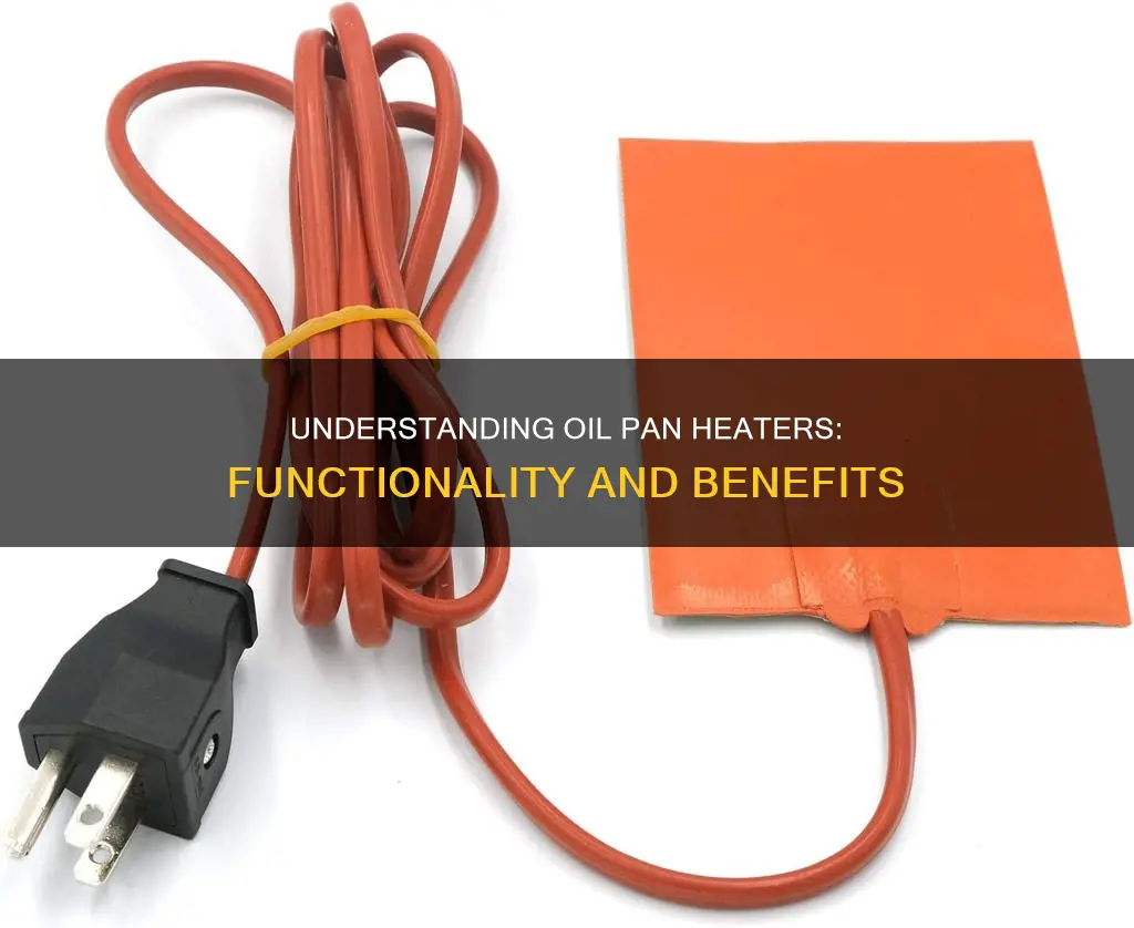 how does an oil pan heater work