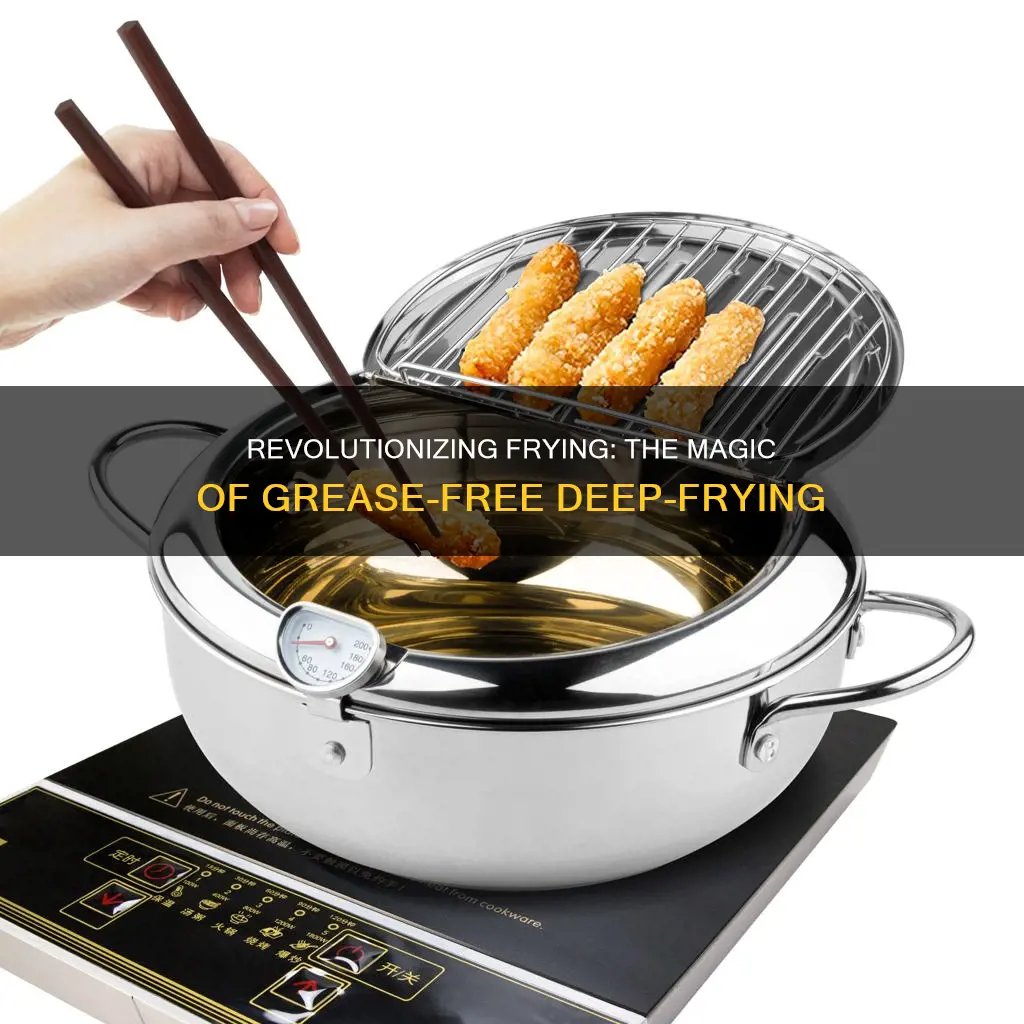 how does deep fryer without grease cook