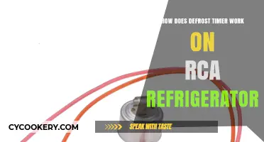 Understanding the Defrost Timer Mechanism in RCA Refrigerators
