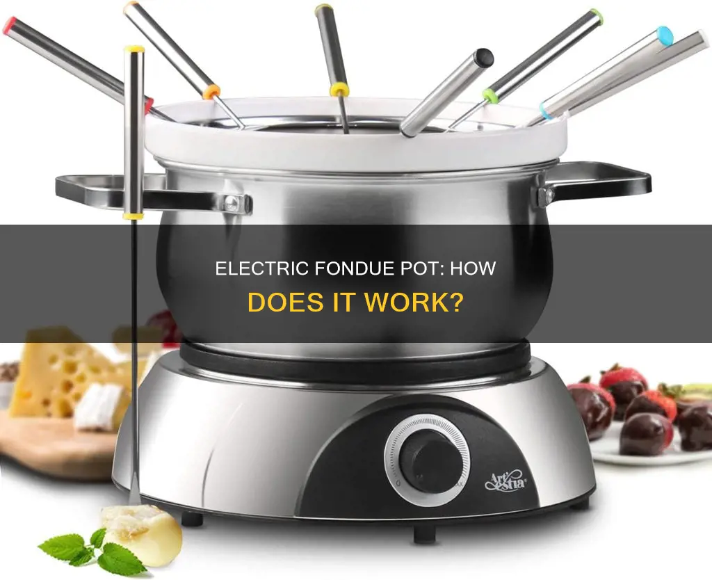 how does electric fondue pot work