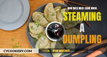 Steaming Dumplings: Cooking Meat Perfectly Inside Pastry Wrappers