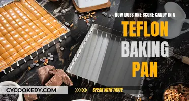 Teflon Baking Pan: Scoring Candy the Easy Way